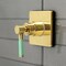 Kingston Brass KS3047DKL Single-Handle Three-Way Diverter Valve with Trim Kit, Brushed Brass KS3047DKL - alternate 5